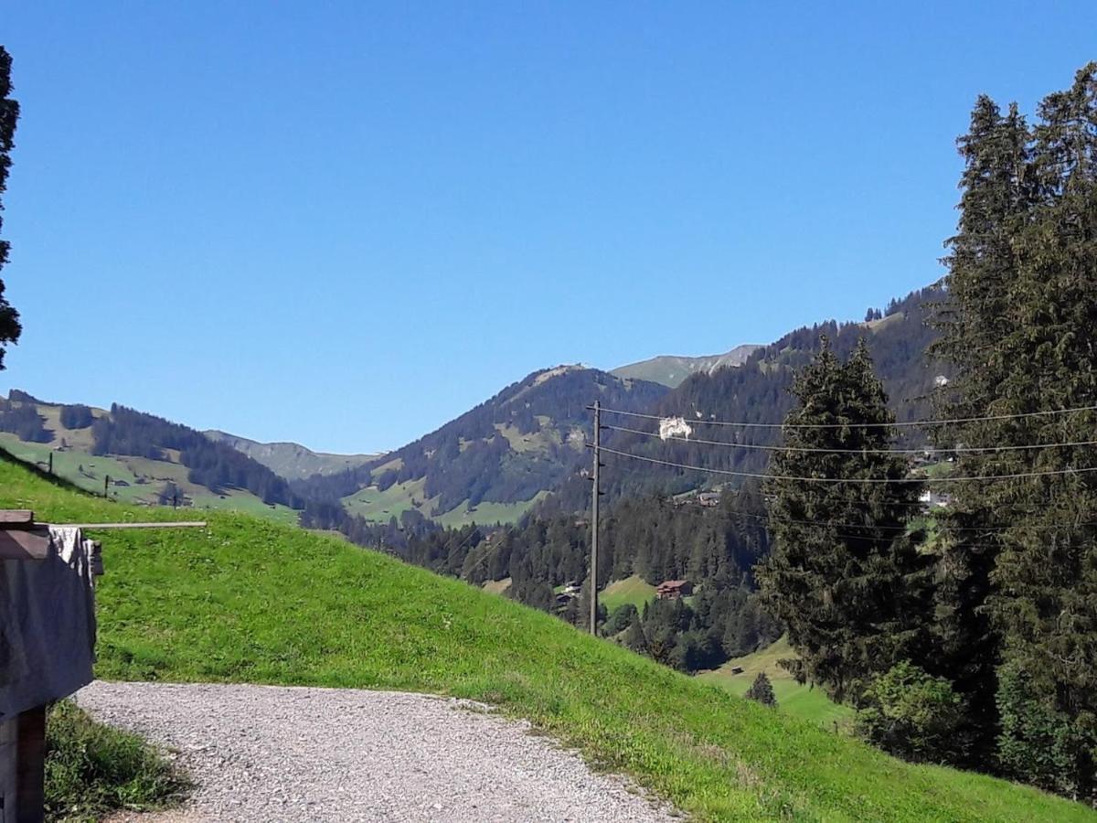 Bed and Breakfast Ferien In Der Bergwelt Von Adelboden Exterior foto